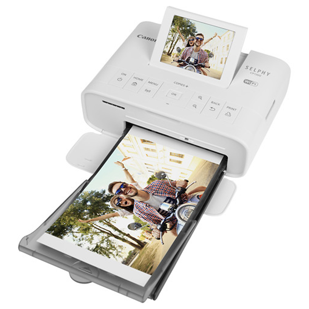 Canon SELPHY CP1300 Compact Photo Printer - White