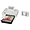 Canon SELPHY CP1300 Compact Photo Printer (White) w/ KP-108 Cloth  and  Cable