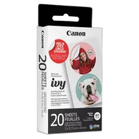Canon ZINK Pre-Cut Circle Sticker Paper Pack (20 Sheets) 1