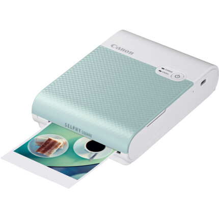 Canon SELPHY Square QX10 Compact Photo Printer Kit (Pink) with XS