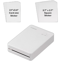 Canon SELPHY QX20 Compact Photo Printer - White