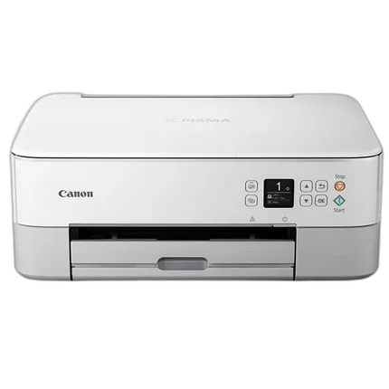 Canon PIXMA TS6420a Wireless Inkjet All-In-One Color Printer (White)