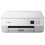 Canon PIXMA TS6420a Wireless Inkjet All-In-One Color Printer (White)
