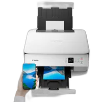 Canon PIXMA TS6420a Wireless Inkjet All-In-One Color Printer (White) 2