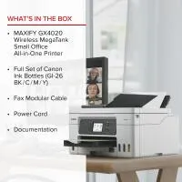 Canon MAXIFY GX4020 Wireless MegaTank All-In-One Color Printer 3