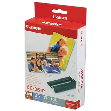 Canon KC-36IP Color Ink and Paper Set for Select Compact Photo Printers