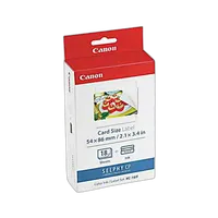 Canon KC-18IF Color Ink/Card Size Label Set 0
