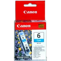 Canon BCI-6C Cyan Ink Cartridge for select ink jet printers 0