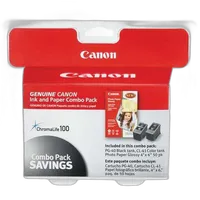 Canon PG-40 / CL-41 Ink Tank Combo Pack with GP502 Paper 0