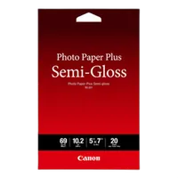 Canon Photo Paper Plus Semi-Gloss 5x7 20 Sheets 0