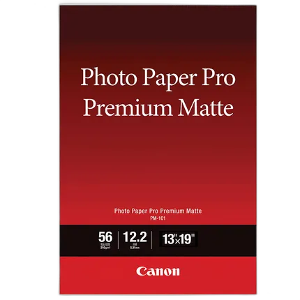 Canon Photo Paper PRO Premium Matte 13x19 - 50 Sheets