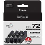 Canon PGi-72 3 Mono + 1 CO Pack