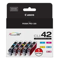 Canon CLI-42 Color 5 Ink Value Pack for Canon Pixma Pro-100 Printer 0