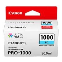Canon PFI-1000 Photo Cyan Ink Cartridge 0