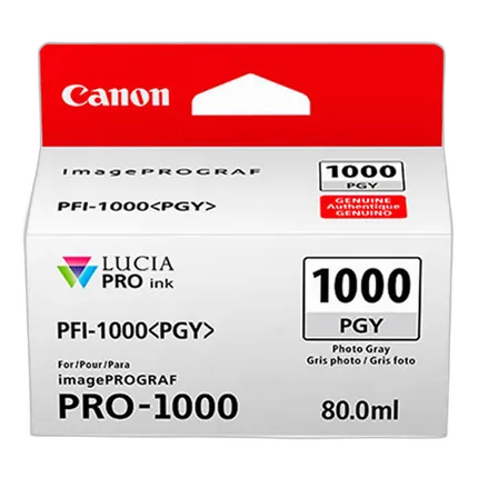 Canon PFI-1000 Photo Gray Ink Cartridge