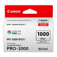 Canon PFI-1000 Photo Gray Ink Cartridge 0