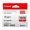 Canon PFI-1000 Red Ink Cartridge
