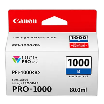 Canon PFI-1000 Blue Ink Cartridge