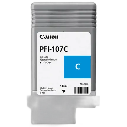 Canon PFI-107C Cyan Ink Cartridge