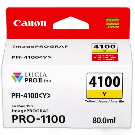 Canon PFI-4100 Yellow Ink for PRO-1000 Printer