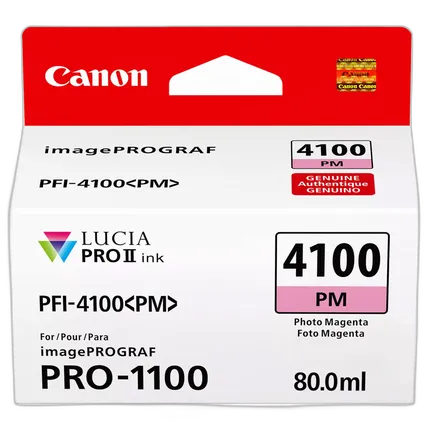 Canon PFI-4100 Photo Magenta Ink for PRO-1000 Printer