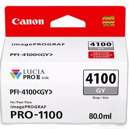 Canon PFI-4100 Grey Ink for PRO-1000 Printer