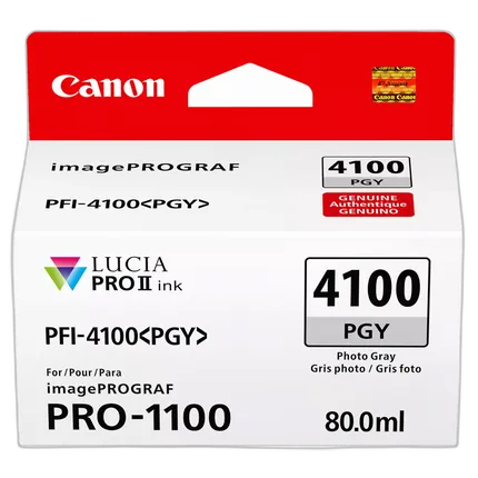 Canon PFI-4100 Photo Grey Ink for PRO-1000 Printer