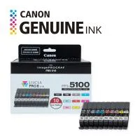 Canon PFI-5100 10-Cartridge Ink Set for  PRO-310 Printer 1