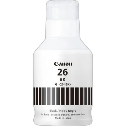 Canon GI-26 Pigment Black Ink Bottle