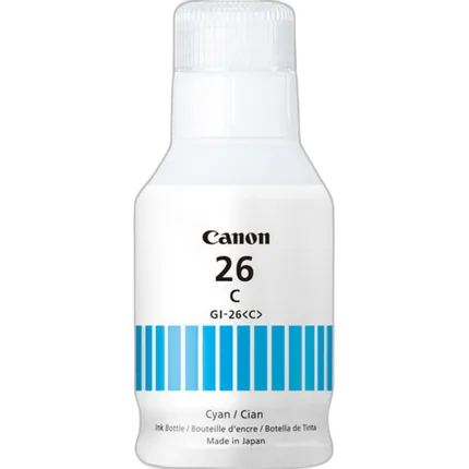 Canon GI-26 Pigment Cyan Ink Bottle
