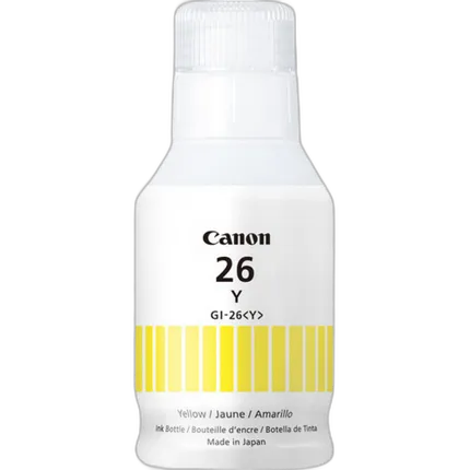 Canon GI-26 Pigment Yellow Ink Bottle