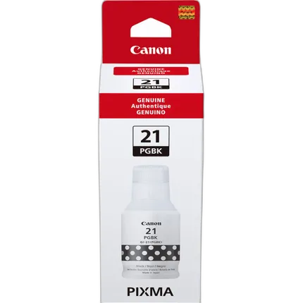 Canon GI-21 Pigment Black Ink Bottle (170mL)