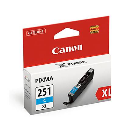 Canon CLI-251 XL High-Capacity Cyan Ink Cartridge