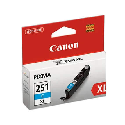 Canon CLI-251 XL High-Capacity Cyan Ink Cartridge