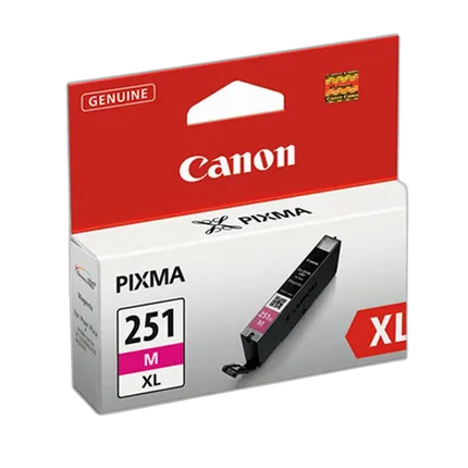 Canon CLI-251 XL High-Capacity Magenta Ink Cartridge