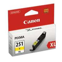 Canon CLI-251 XL High-Capacity Yellow Ink Cartridge 0