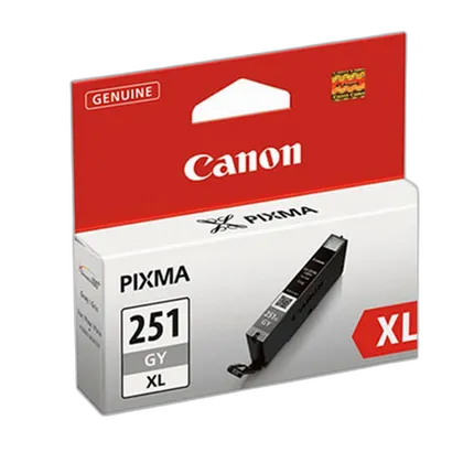 Canon CLI-251 XL High-Capacity Gray Ink Cartridge
