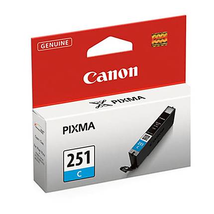 Canon CLI-251 Standard Capacity Cyan Ink Cartridge