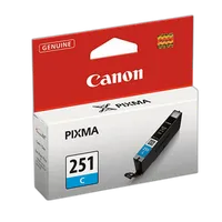 Canon CLI-251 Standard Capacity Cyan Ink Cartridge 0