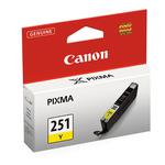Canon CLI-251 Standard Capacity Yellow Ink Cartridge