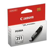 Canon CLI-251 Standard Capacity Gray Ink Cartridge 0
