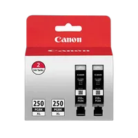 Canon PGI-250PGBK XL Black Twin Pack for Canon MG6620 MX922 MG5620 MG5420 0