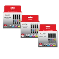 Canon CLI-251 BK/CMY 4 PK Value Pack Ink for Canon InkJet Printers-3 PK 0