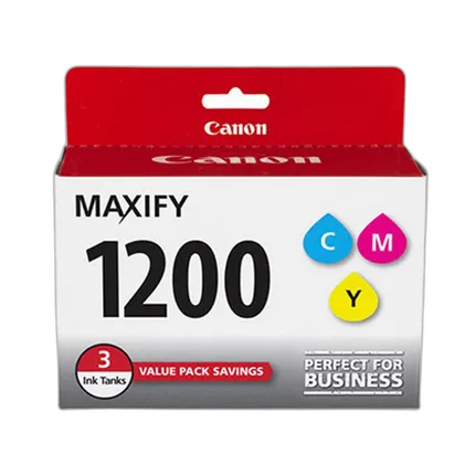 Canon PGI-1200 CMY 3-Pack for Canon Maxify MB2020 and MB2320