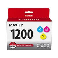 Canon PGI-1200 CMY 3-Pack for Canon Maxify MB2020 and MB2320 0