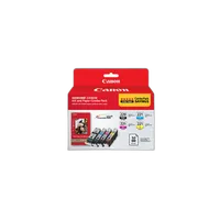 Canon PGI-270/CLI-271 Ink Tanks with PP-201 (50 Sheets) Combo Pack 0