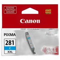 Canon CLI-281 XXL Cyan Ink Tank (11.7mL) 0