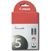 Canon PGI-5BK Twin Pack for Canon Pixma MP600 MP970 and iP3500 Printer