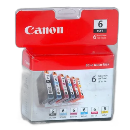 Canon BCI-6 Ink 6-color Multi-pack