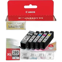 Canon PGI-280XL/CLI-281 5 Color Pack 0